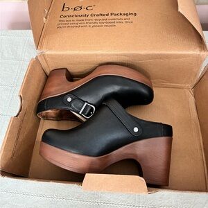 b.o.c by Born Adel Black Clog